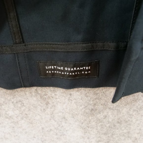 Aether Jacket Womens Small 1 Blue Hooded Full Zip Rain Pockets Long Sleeve - Picture 14 of 14